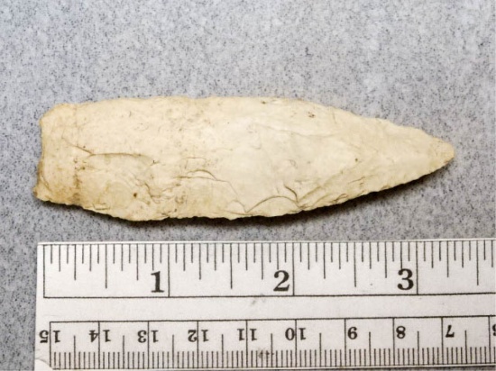 Paleo Knife - 3 1/4 in.. - White Flint