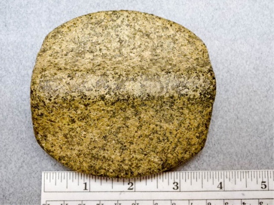 Unfinished Bannerstone - 3 3/4  in. Yellow & Green