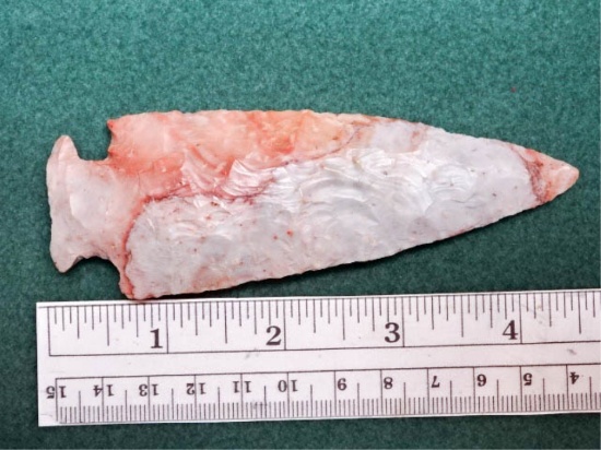 Archaic Corner Notch Point - 4 1/2 in. - Flint