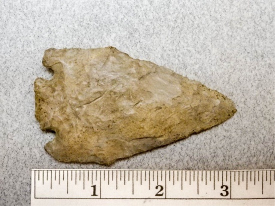 Pentagonal Point - 3 in. - Gray Chert - Portage