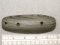 Three Hole Gorget - 4 3/4 in. - Banded Slate