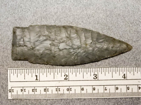 Stemmed Lanceolate - 4 in. - Hornstone Flint