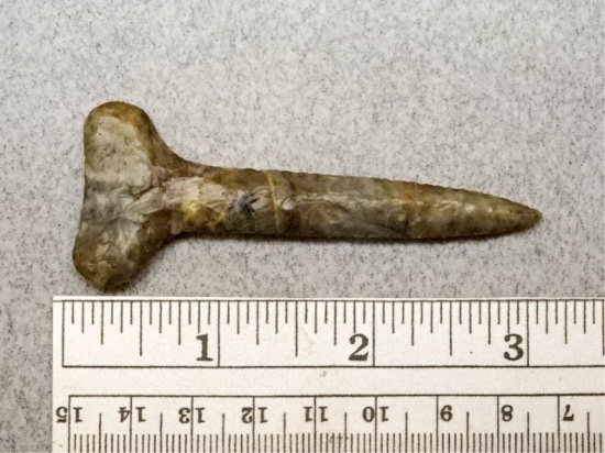 Drill - 3 in. - Brown Mottled Flint - Clark Co.