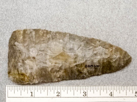 Archaic Knife - 4 1/2 in. - Coshocton Flint