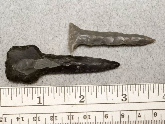 Two Drills - 2 & 2 1/2 in. - Coshocton Flint