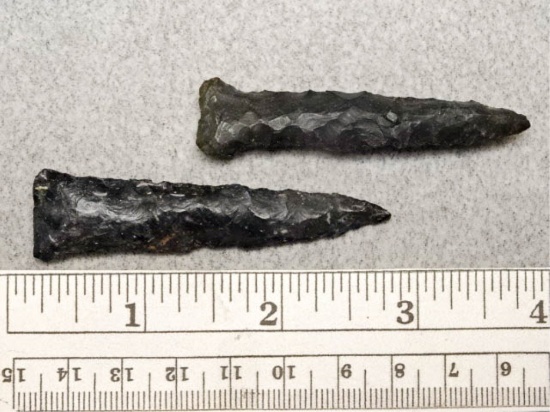 Two Drills - 2 1/2 in. - Coshocton Flint