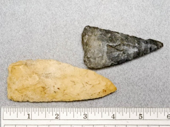 Two Knives - 2 3/4 - 3 3/4 in. - Coshocton & Flint