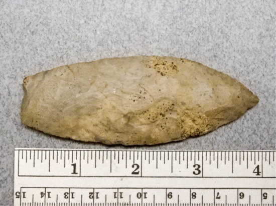 Lanceolate - 4 in. - Delaware Chert - Richland,