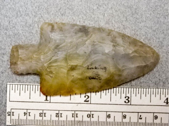 Adena Point - 3 3/4in. - Flint Ridge Flint