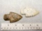 Two Adena Points - 2 1/2 in. - Coshocton Flint