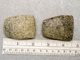 Two Celts - 2 in.- Granite - Franklin & Gallia Co.