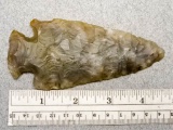 Hopewell Point - 4 3/4 in. - Moss Agate Flint