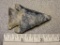 Archaic Bevel - 2 1/2 in. - Black & White Flint