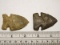 Two Archaic Side Notch Points - 2 in.