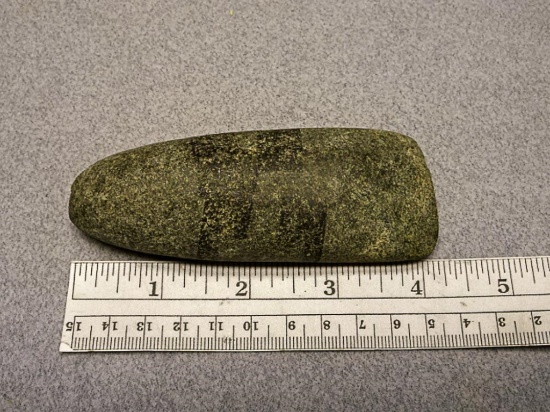 Adze - 4 1/4 in. - Green Hardstone - Geauga Co.