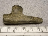 Engraved Pipe - 2 3/4 in. - Pipestone - Scioto