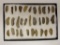 Frame - of 32 Bladelets - Madison Co. Ohio