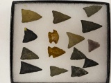 Frame - of 15 Misc. Points - mostly Ft. Ancient