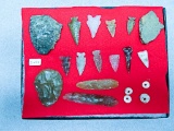 Group of 19 Artifacts - 1 to 3 in. - Various