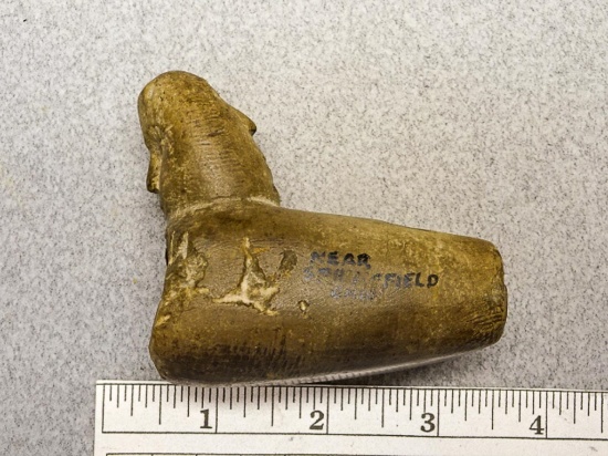 Double Headed Face Pipe - 3 in. - Sandstone -
