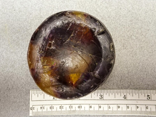 Discoidal - 3 in. - Florite - Monroe Co. Illinois