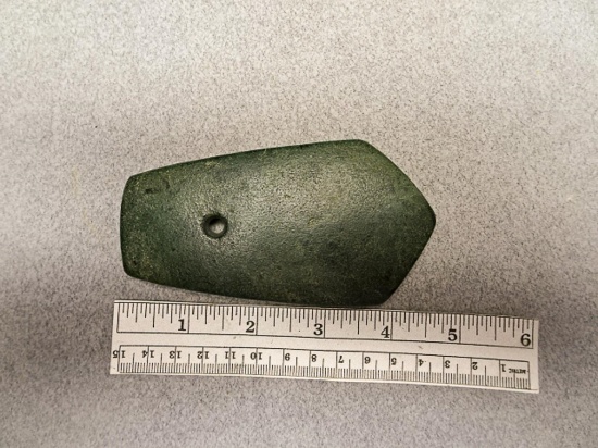 Pentagonal Pendant - 4 1/2 in. - Green Quartz