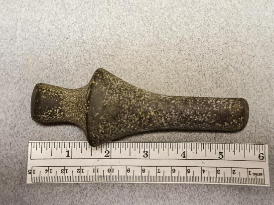 Unfinished Lizard Effigy - 5 1/2 in. - Slate