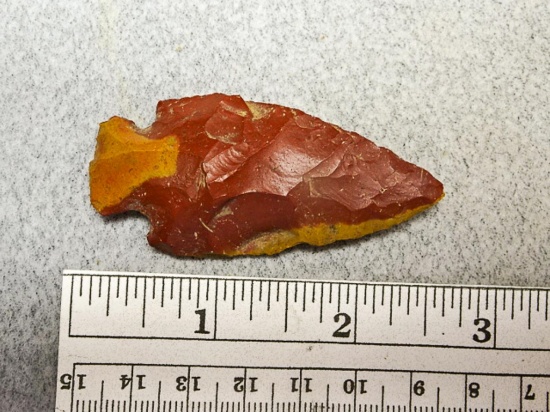 Archaic Corner Notch Point - 2 1/2 in. - Red