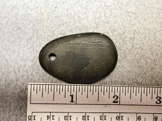 Miniature Pendant - 1 3/4 in. Slate - Engraved