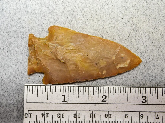 Fractured Base Point - 3 in. - Flint Ridge Flint