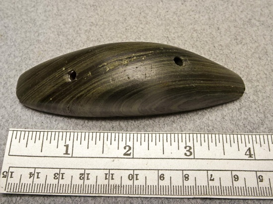 Boatstone - 4 in. - Banded Slate- Franklin Co.