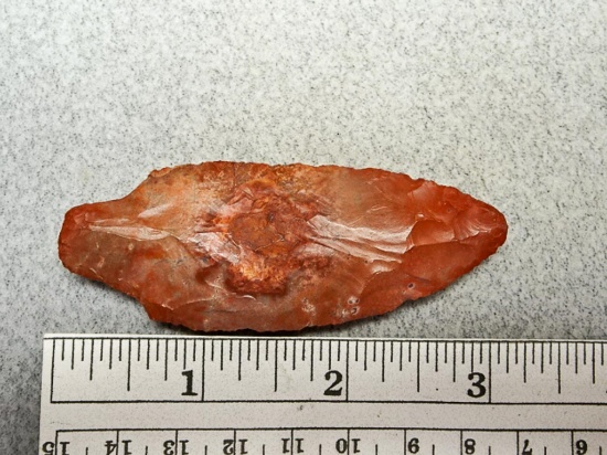 Heavy Stemmed Archaic Point - 3 in.