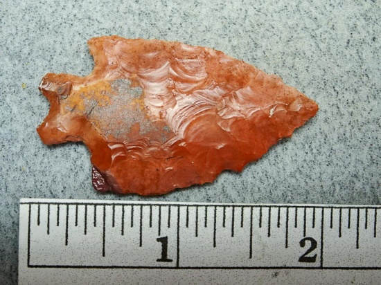 Small Stem Bifurcate - 2 in, - Flint Ridge Flint