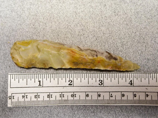 Uniface Knife - 4 1/4 in. - Flint Ridge Flint