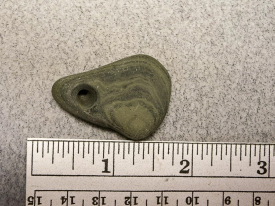 Pendant 1 3/4 in. Banded Slate - Licking Co.