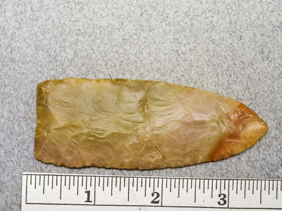 Lanceolate Point - 3 1/2 in. - Carter Cave Flint