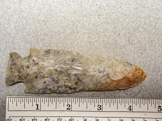 Archaic Corner Notch Point - 4 1/2 in. - Flint