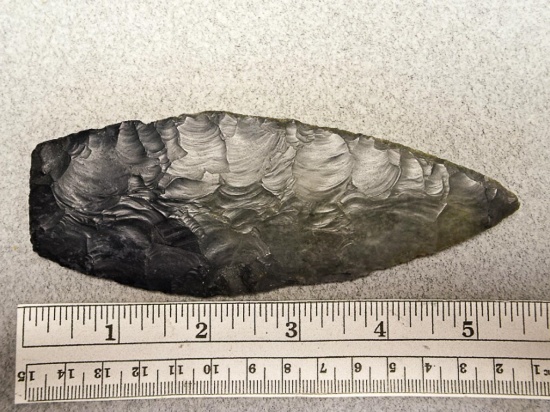 Lanceolate - 5 1/2 in. - Coshocton Flint