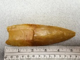 Paleo Fluted Point -5 1/4 in. - Carter Cave Flint