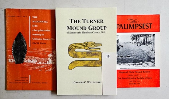 Three Books - Hopewell Burial Mound Builders