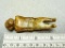 Hopewell Figurine - 3 1/4 in. - Greenish Yellow