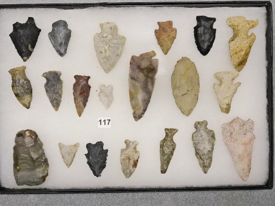 Frame of 20 Pieces - 1 -3 1/4 in. - Various
