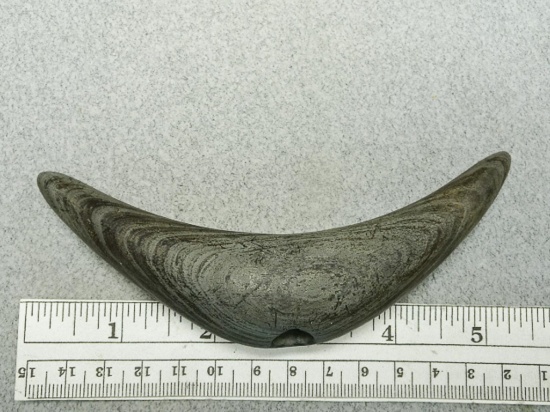 Crescent Banner - 4 1/4 in. - Banded Slate