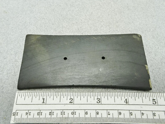 Rectangular Gorget /Tablet - 5 in. - Banded Slate