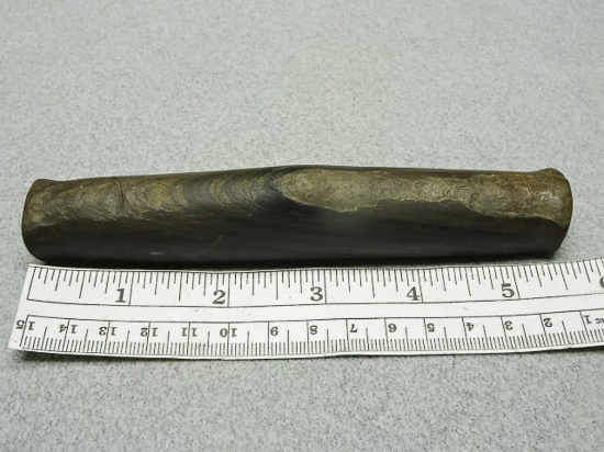 Bar Amulet - 5 3/4 in. - Banded Slate Franklin