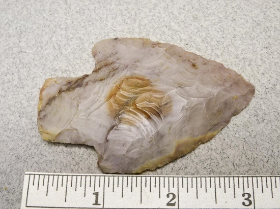 Adena Point - 3 1/4 in. Flint Ridge Flint