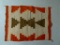 South Western Rug - 16 X 20 in. - 1900's