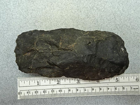 Celt - 5 1/2 in. - Black Flint - Ross Co. Ohio