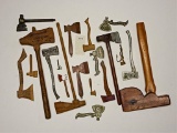 Group of 20 Advertising Hatchets - 1 1/2 - 12 in.