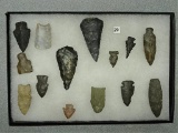 Group of 14 Points - 1 - 3 1/4 in. - Various